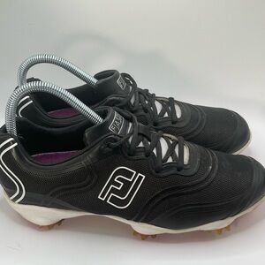 FootJoy ASPIRE Women’s Golf Shoes Black/Pink–Style #98897 Size 8M